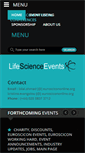 Mobile Screenshot of lifescienceevents.com
